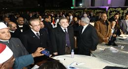 وصول الدكتور السيد البدوي ومحافظ البحر الأحمر الأسبق الأمسية الرمضانية لحزب الوفد
