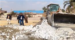 محافظ الجيزة: إزالة 24 حالة بناء مخالف وتعد على الأراضي الزراعية