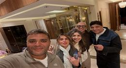 نجوم الفن والرياضة يجتمعون في حفل إفطار بمنزل جنات 