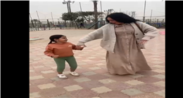 وراء كواليس مسلسل أب ولكن.. ركين سعد في فيديو طريف مع الطفلة لوليا هشام