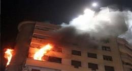 مصرع طفل إثر نشوب حريق داخل شقة سكنية بالطالبية