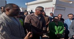 محافظ جنوب سيناء يتفقد محطة معالجة الصرف بدهب.. ويوجه بسرعة الانتهاء من التطوير