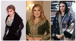 درة تتلقى التهاني من نادية الجندي وصفية العمري على دورها بـ«علي كلاي»