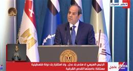 الرئيس السيسي: خسائر قناة السويس قاربت 10 مليارات دولار بسبب حرب غزة