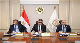وزراء التموين والزراعة والتجارة يبحثون تعظيم الاستفادة من الموارد وتعزيز الأمن الغذائي