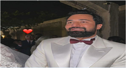 صورة أحمد حاتم ببدلة الفرح تثير الجدل بين المتابعين.. جواز ولا إعلان؟