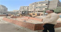 تطوير ميدان لبنان ورفع كفاءة شوارع العجوزة ضمن خطة تحسين المظهر الحضاري بالجيزة