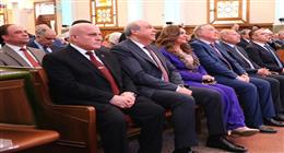 رئيس هيئة النيابة الإدارية يشارك الطائفة الإنجيلية احتفال عيد القيامة 