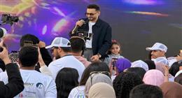 حمادة هلال يتألق بأغنية لدعم أطفال التوحد في حفل بحضور نجوم الفن والإعلام (صور)