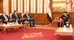  وزير التموين يهنئ البابا تواضروس الثاني بعيد القيامة المجيد