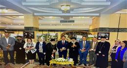 رئيس جامعة بنها يقدم التهنئة للأخوة المسيحيين بعيد القيامة المجيد في مطرانية بنها والكنيسة الإنجيلية    