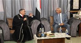 رئيس جامعة المنيا يزور عددا من الكنائس لمشاركة الأقباط احتفتالاتهم بعيد القيامة المجيد