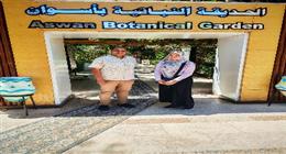 إقبال كبير على جزيرة النباتات بأسوان في شم النسيم.. تذكرة الدخول 10 جنيهات