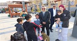 محافظ المنوفية يتابع احتفالات شم النسيم بالممشى الجديد وعدد من الحدائق