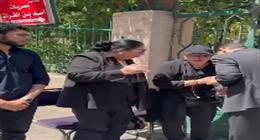 تشييع جثمان جد أبناء سيد رجب وسط تأثر أميرة بهي الدين (صور)