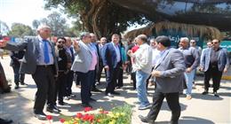 وزير الزراعة يفتتح معرض زهور الربيع 2026 في الدقي غدا