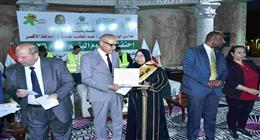 عضو التحالف الوطني ترسم الفرحة في يوم اليتيم بالأقصر.. تجهيز عرائس وتكريم المتفوقين