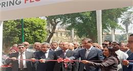 بحضور وزراء وسفراء.. وزير الزراعة يفتتح معرض زهور الربيع بالمتحف الزراعي