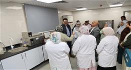 رئيس «مياه القليوبية» يتابع انتظام عمل وجودة محطة عرب جهينة