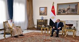  الرئيس السيسي لوزير خارجية الكويت: أمن الدول العربية امتداد طبيعي لأمن مصر القومي |عاجل