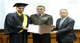 الأكاديمية الطبية العسكرية تنظم مراسم تسليم الشهادات العلمية وتكريم المتميزين من الأطباء العسكريين والمدنيين