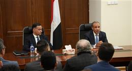 وزير الخارجية يلتقي أبناء الجالية المصرية في موسكو