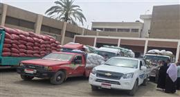 محافظ سوهاج: توريد 5801 طن قمح وتجهيز 15 موقعا لاستقبال المحصول