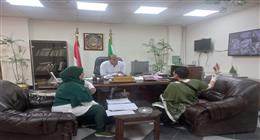 رئيس حي العجوزة بالجيزة يوجه بحل شكاوى 24 مواطنا