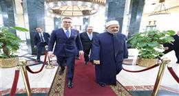 شيخ الأزهر يستقبل رئيس فنلندا ويؤكدان ضرورة إيجاد آلية ملزمة للقانون الدولي والإنساني