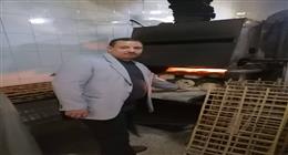 تحرير 32 محضرا في حملات تموينية على مخابز مركز مطاي بالمنيا