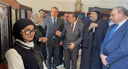 عميد «تربية الأزهر»: نقدم 250 لوحة فنية بالتعاون مع المركز الثقافي القبطي