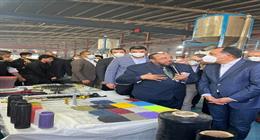 رئيس الوزراء يجري حوارا وديا مع إحدى العاملات خلال تفقده مصنع زجاج بالمنطقة الاقتصادية