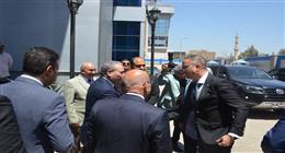 محافظ الجيزة يبحث تحسين جودة خدمات شركة مياه الشرب والصرف الصحي