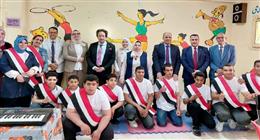 جامعة طنطا تحتفل باليوم العالمي للتوحد بمشاركة طلاب مدرسة التربية الفكرية