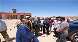 محافظ أسيوط يوجه بسرعة الانتهاء من مشروع السوق الحضري بالكوم الأحمر