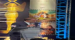 رياض الخولي خلال تكريمه من مهرجان المركز الكاثوليكي: «أنا عيد ميلادي النهارده»