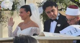 أحدث عروسين في الوسط الفني.. لقطات من حفل زفاف هاني خليفة ورنا حسانين