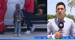  استقبال دفعة جديدة من مصابي غزة عبر معبر رفح وإدخال مساعدات إنسانية