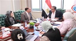 وزير الصحة يبحث تعزيز التعاون مع مركز السياسات الاقتصادية بالمعهد القومي للتخطيط