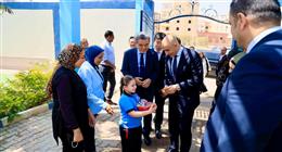 وزير التعليم ورئيسي جامعة هيروشيما يتفقدون المدرسة المصرية اليابانية بالقاهرة الجديدة