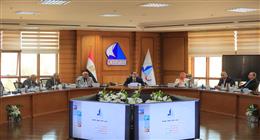 جامعة كفر الشيخ تبحث تطوير الأداء الأكاديمي والاستعداد لامتحانات نهاية العام