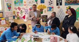 بأيدي ذهبية.. ذوي الهمم بدمياط يستعرضون مهاراتهم الفنية والحرفية في معرضهم السنوي