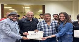 سيد فؤاد وحسام المندوه يختتمان ورش مهرجان الأقصر بتكريم المتدربين