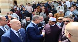 وسط أجواء مترابطة.. محافظ الجيزة يستقبل قيادات القاهرة والقليوبية للاحتفال بالعيد القومي