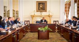 وزير الخارجية يستقبل وفدا من غرفة التجارة الأمريكية بالقاهرة 