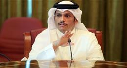 وزير خارجية قطر لنظيره الإيراني: الحل الدبلوماسي الخيار الوحيد لتسوية الأزمة