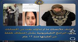 القبض على المتهمة والعثور على الأسرة الحقيقية.. «الداخلية» تنهي مأساة 12 عاما وتكشف لغز اختطاف طفلة واستغلالها في التسول |عاجل