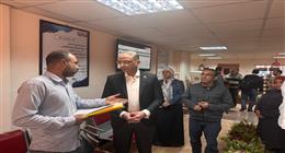 محافظ الجيزة يتفقد المركز التكنولوجي بالعجوزة لمتابعة سير العمل