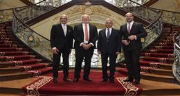 جامعة عين شمس تستقبل الملك أحمد فؤاد الثاني في قصر الزعفران