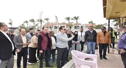 محافظ بورسعيد يوجه برفع درجة الاستعداد القصوى للشاطئ لاستقبال زوار أعياد الربيع